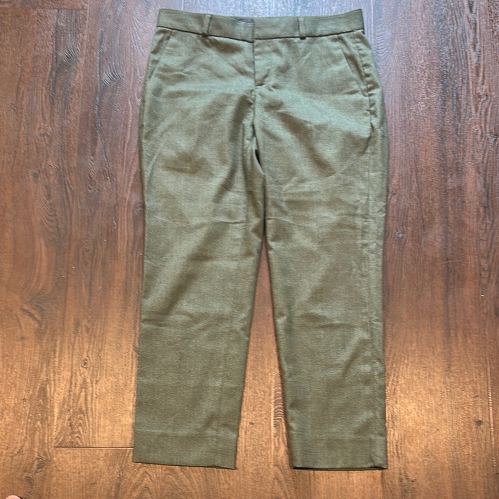 Banana Republic Avery Olive Green Women's Pants